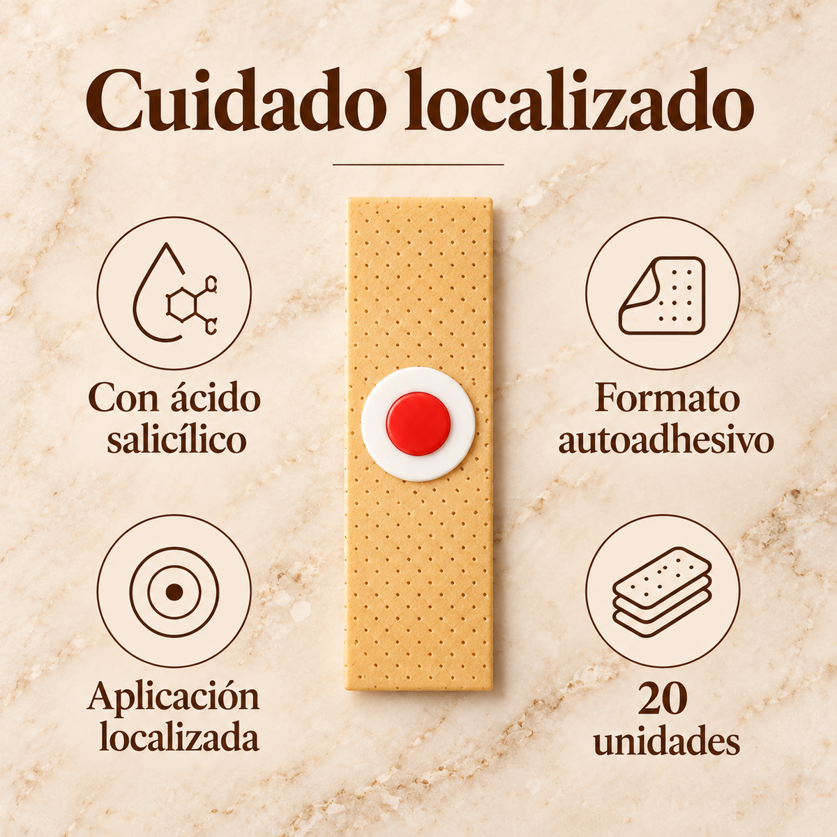Arizona Pies Suaves · Parches para Callos y Durezas x20