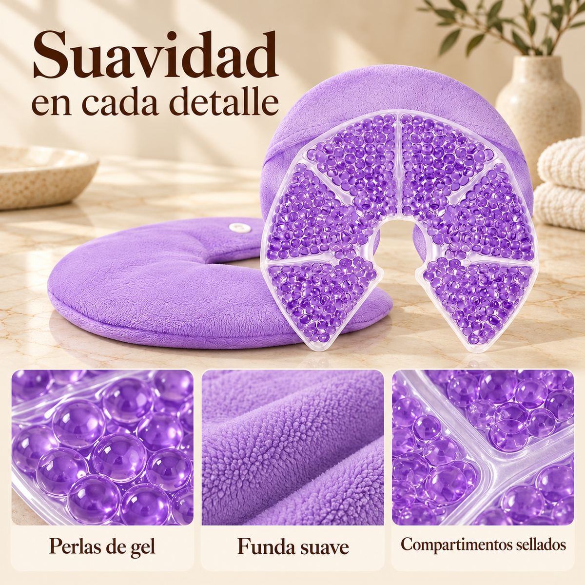 Arizona Mamá · Almohadillas de Gel Frío y Calor para Lactancia