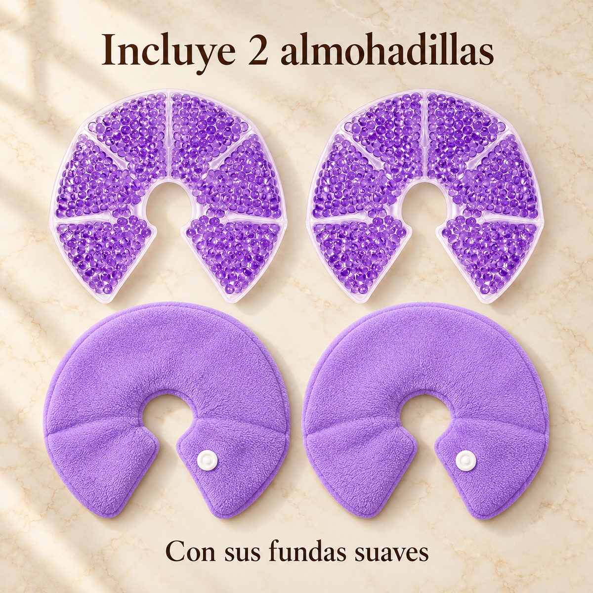 Arizona Mamá · Almohadillas de Gel Frío y Calor para Lactancia