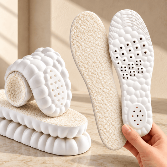 Arizona Corderito · Plantillas Acolchonadas Memory Foam (Talle 40-45)