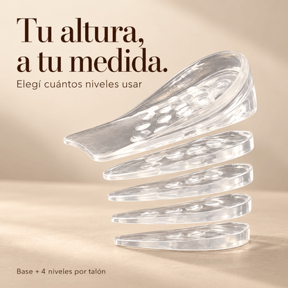 Arizona Altura · Taloneras de Gel con Elevación Ajustable