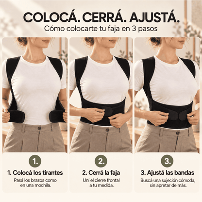 Arizona Postura · Corrector de Postura Ergonómico para Espalda