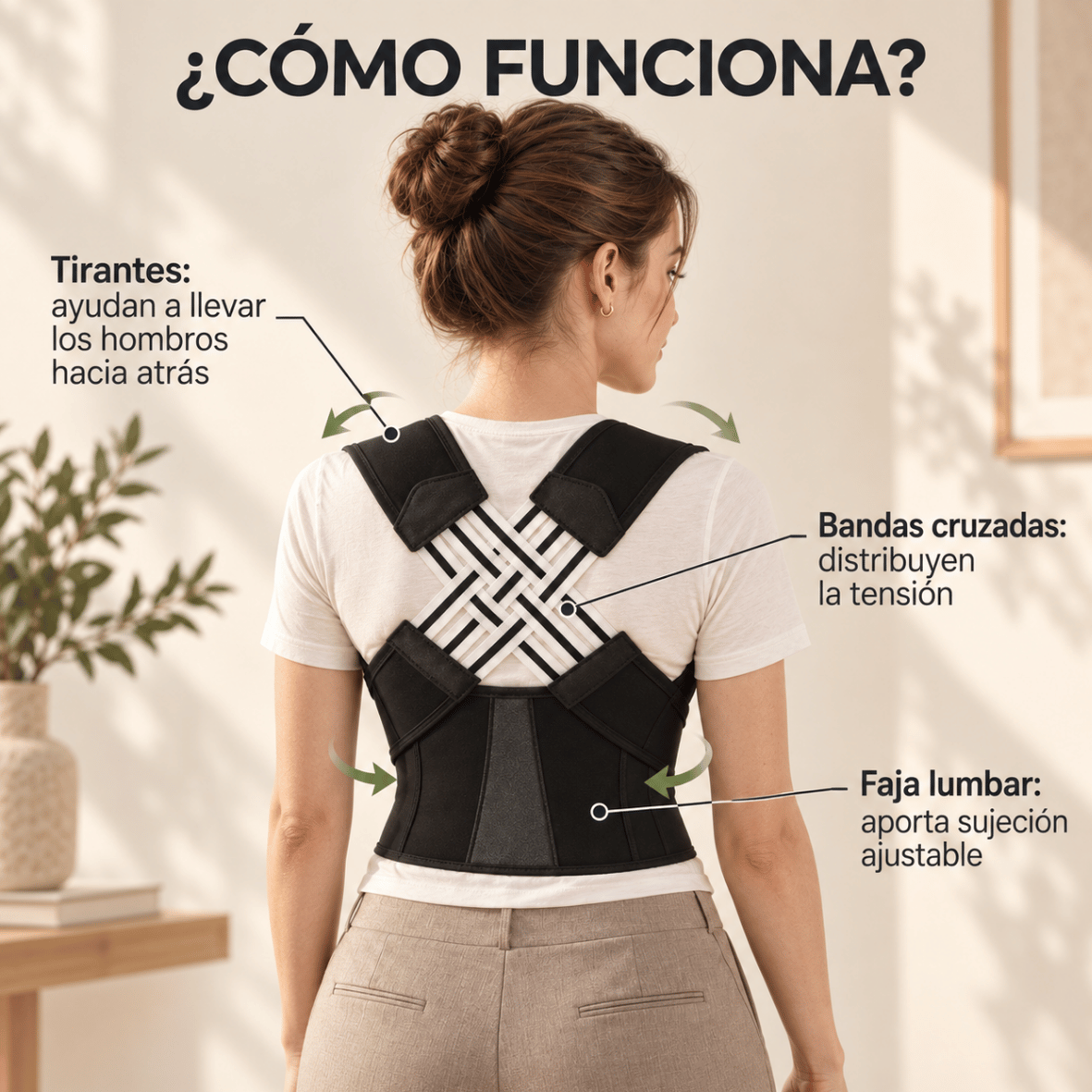 Arizona Postura · Corrector de Postura Ergonómico para Espalda