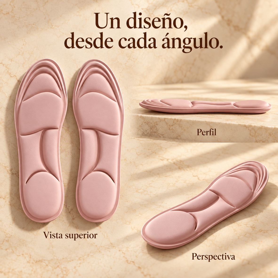 Arizona Memory 5D · Plantillas Anatómicas de Memory Foam