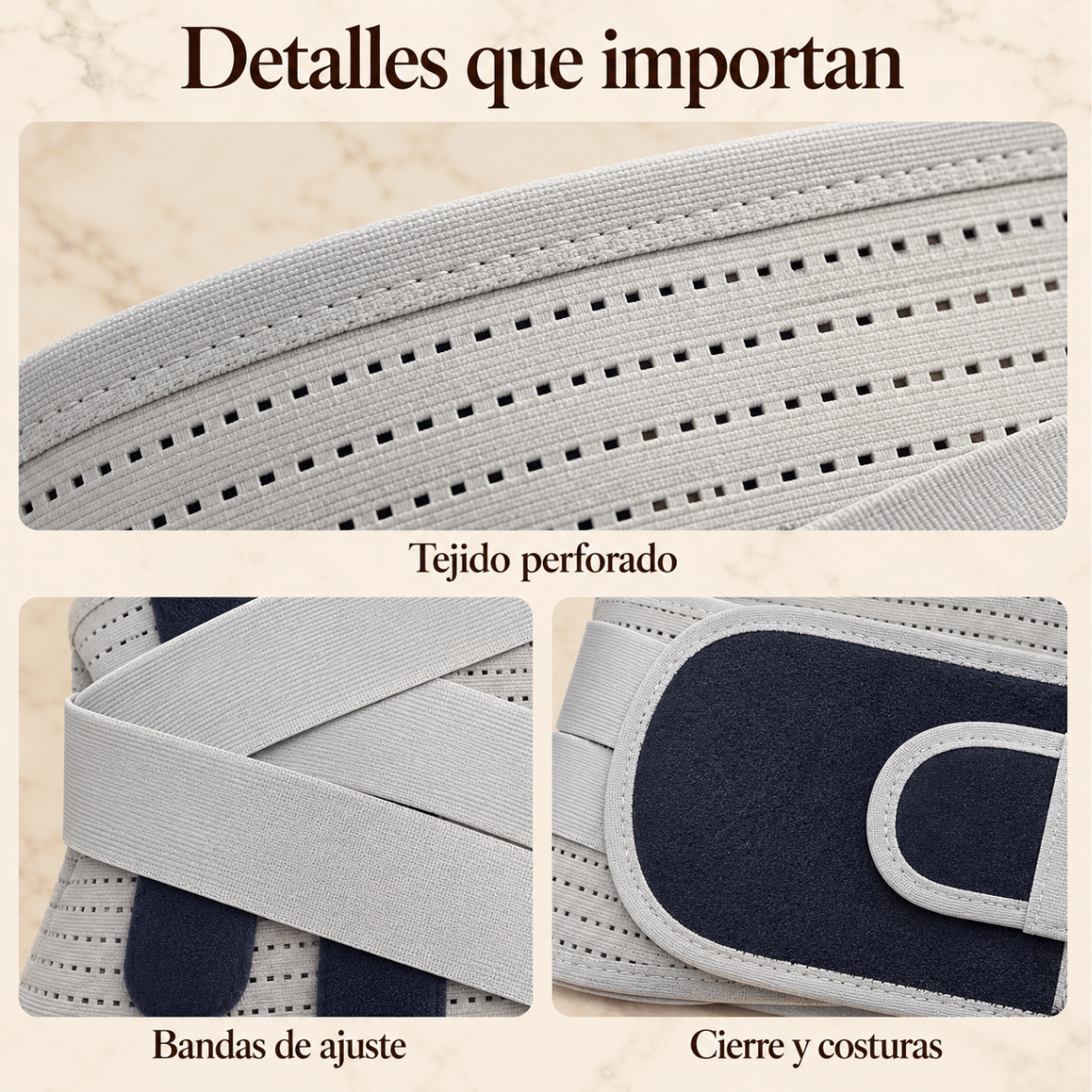 Arizona Lumbar · Faja Ortopédica con Refuerzo y Ajuste Triple