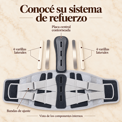 Arizona Lumbar · Faja Ortopédica con Refuerzo y Ajuste Triple