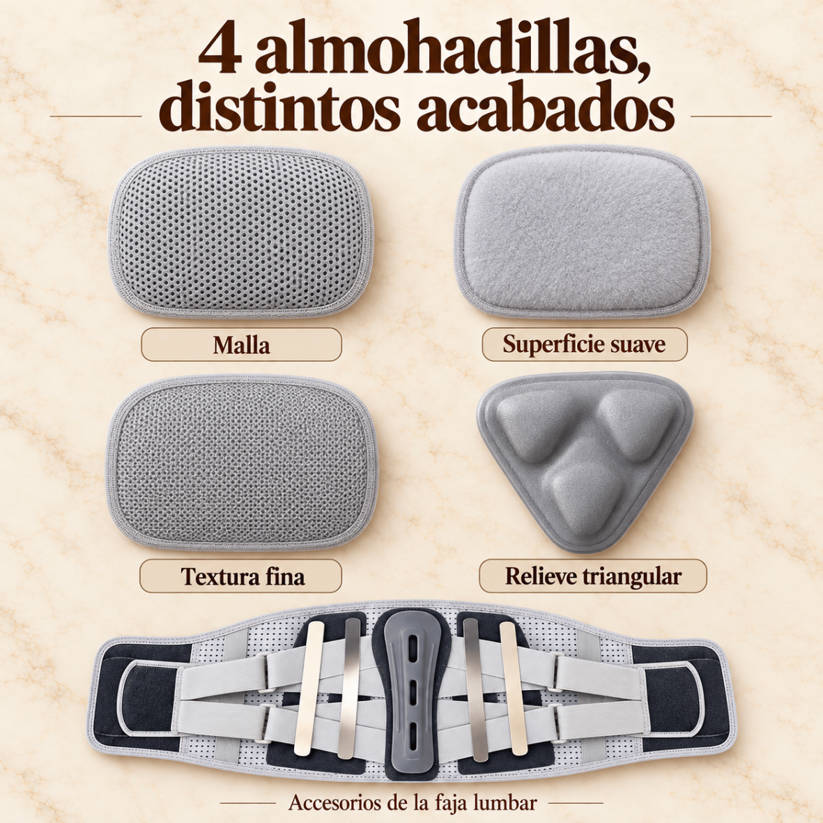 Arizona Lumbar · Faja Ortopédica con Refuerzo y Ajuste Triple