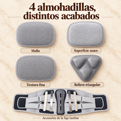 Arizona Lumbar · Faja Ortopédica con Refuerzo y Ajuste Triple