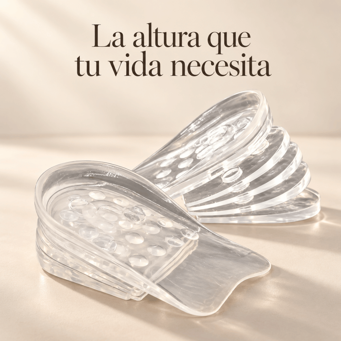 Arizona Altura · Taloneras de Gel con Elevación Ajustable
