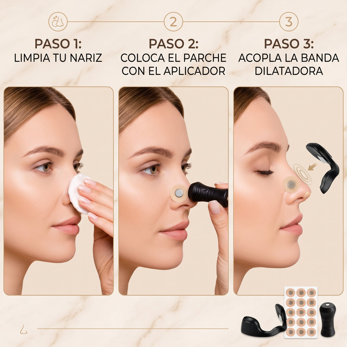 Arizona RespiraBien · Dilatador Nasal Anti Ronquidos x15 Pares