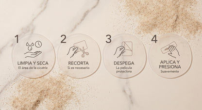 Arizona Piel · Parches para Cicatrices x4