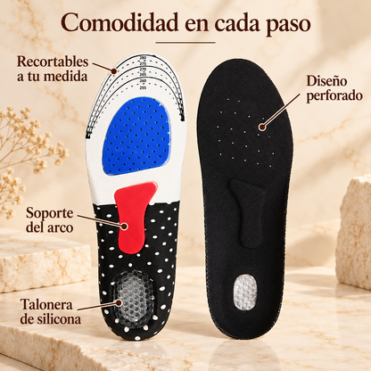Arizona Sport · Plantillas de Gel Antipresión para Deporte