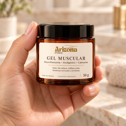 Arizona Gel Muscular · Gel Frío para Rodillas, Espalda y Cervical 50 g